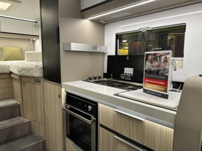 2024 Adria Compact Supreme DL motorhome kitchen